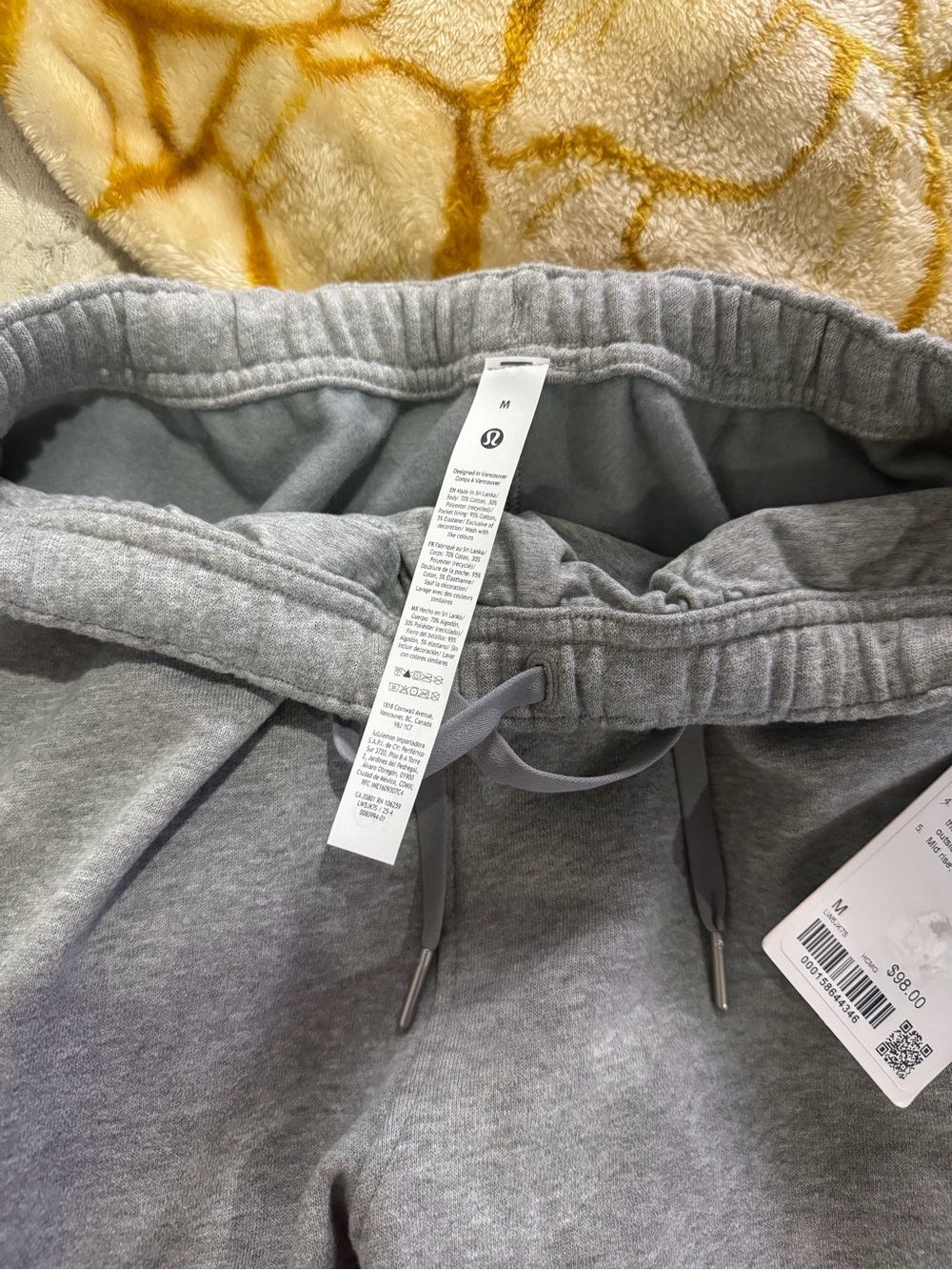 Lululemon Grey Drawstring Sweatpants